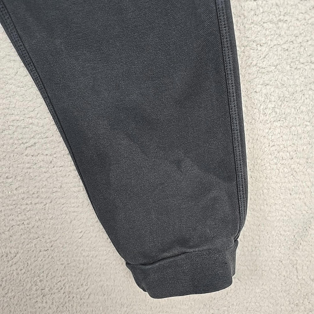 Nike Sweatpants Mens Size XXL Black Joggers White Swoosh Cozy Casual Logo - Picture 7 of 9